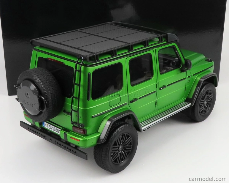 Nzg Mercedes benz G-class 4x4² 2022 1:12 Peklo Magno Green Met