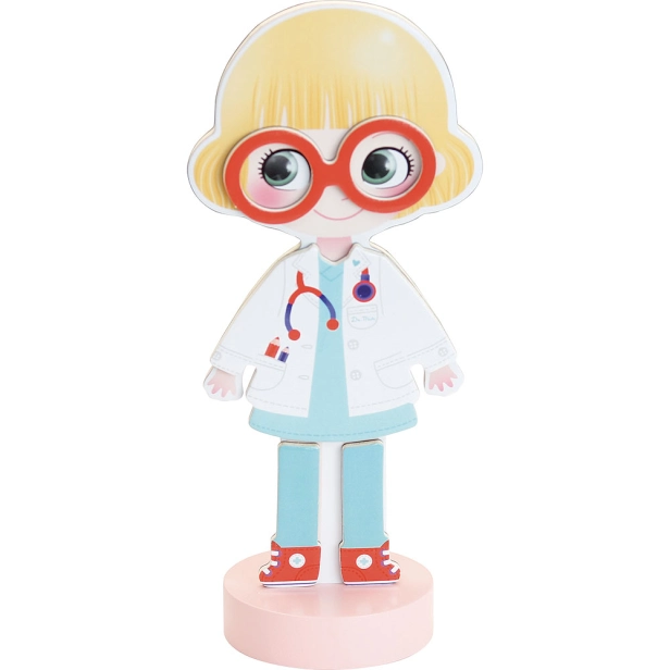 Vilac Magnetické obliekacie puzzle Designer Mia