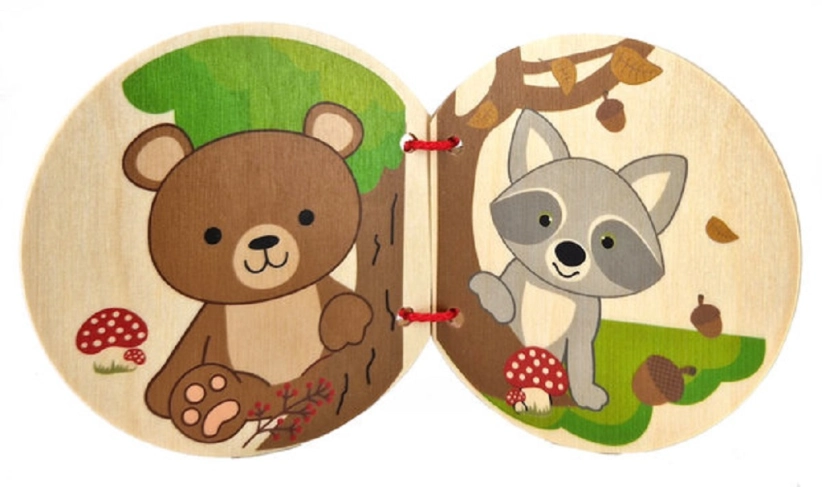 Hess Obrázková kniha liška a zvieratká z lesa