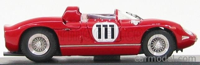 Art-model Ferrari 250 P N 111 Nurburgring 1963 Scarfiotti - Parkes 1:43 Červená
