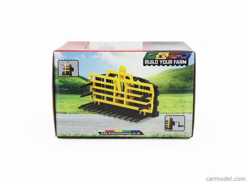 Britains Accessories Buckrake - Rastello Trasportatore 1:32 žlto-čierna