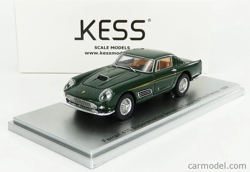 Kess-model Ferrari 410 Superamerica Series Iii Pininfarina Coupe 1958 1:43 Zelená