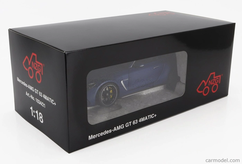 Nzg Mercedes benz Amg Gt63 (c192) 4-matic 2024 1:18 Spectral Blue