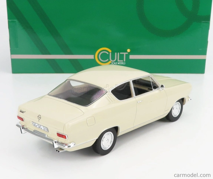 Modely Opel Kadett B Kiemen Coupe 1966 1:18 Biela