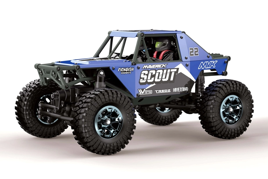 Scout-24 Rock Crawler 1:24 – modrý