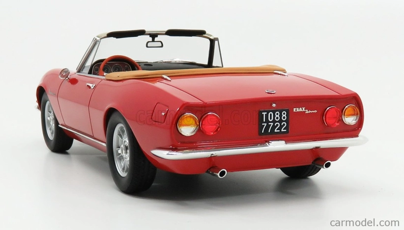 Cult-scale models Fiat Dino Spider 1966 1:18 Red