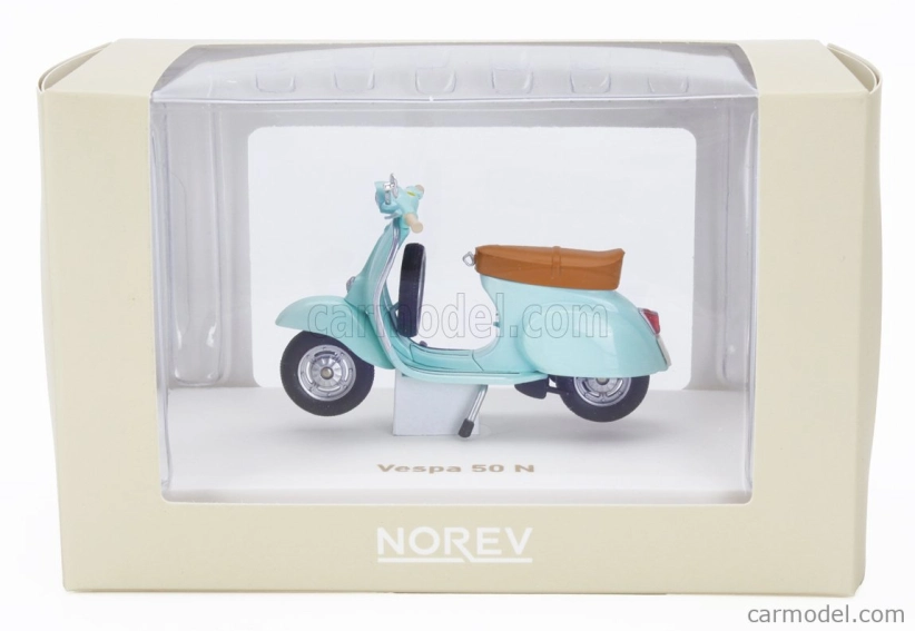 Norev Piaggio Vespa 50 N 1969 1:18 Akvamarínově Modrá