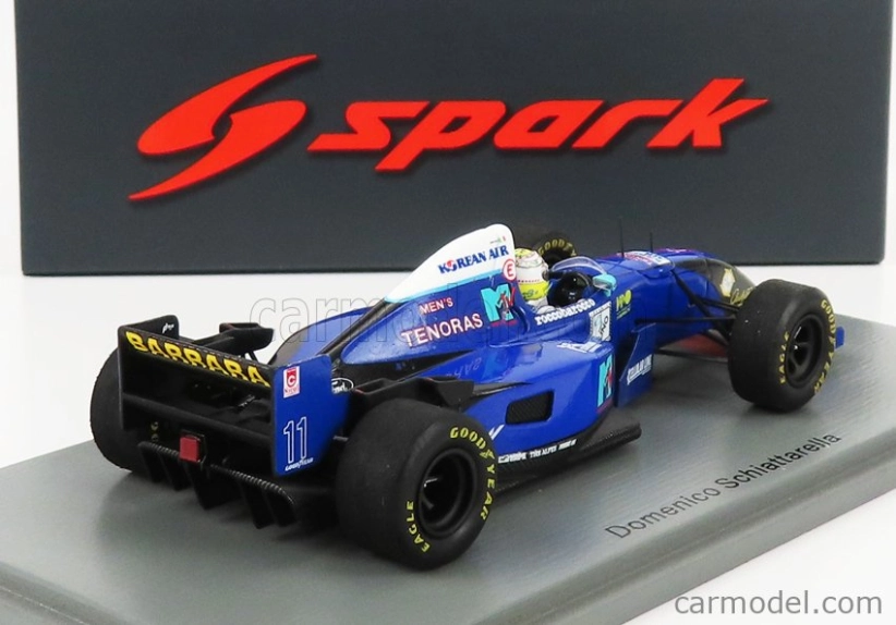 Spark-model Simtek F1 S951 N 11 Monaco Gp 1995 D.schiattarella 1:43 Blue