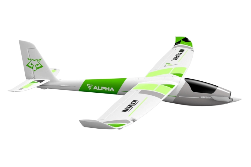 RC lietadlo Alpha 1500 V2 ARF, zelené