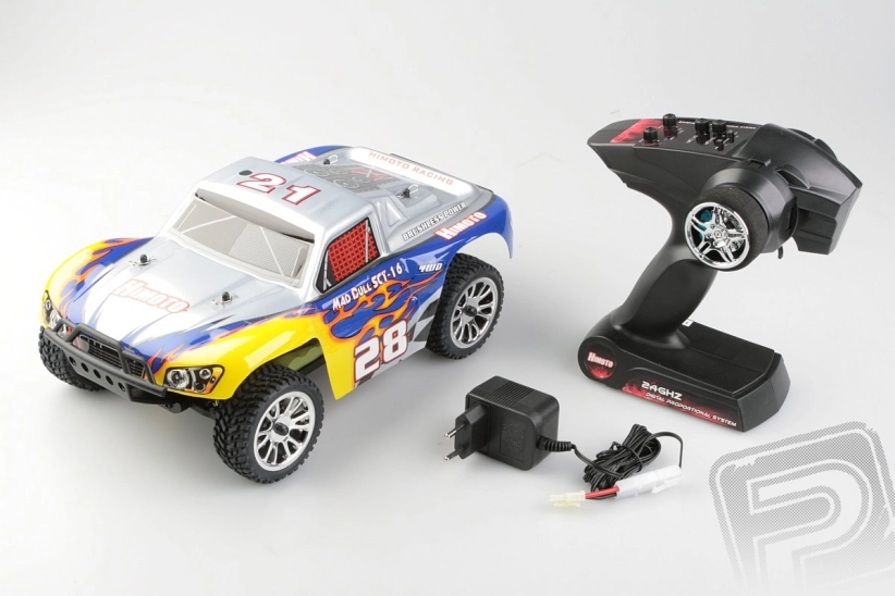 Himoto Short Course 1:16 RTR, modrá