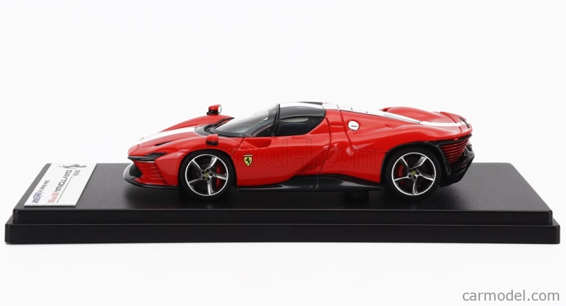 Looksmart Ferrari Daytona Sp3 Closed Roof 2022 1:43 Rosso Scuderia - Červená Bílá