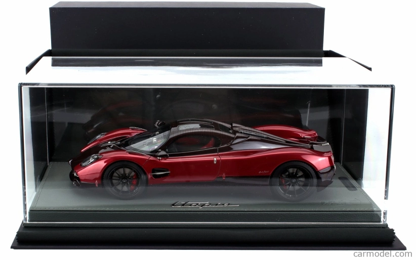 Bbr-models Pagani Utopia 2022 - Con Vetrina - With Showcase 1:18 Rosso Dubai - Červená