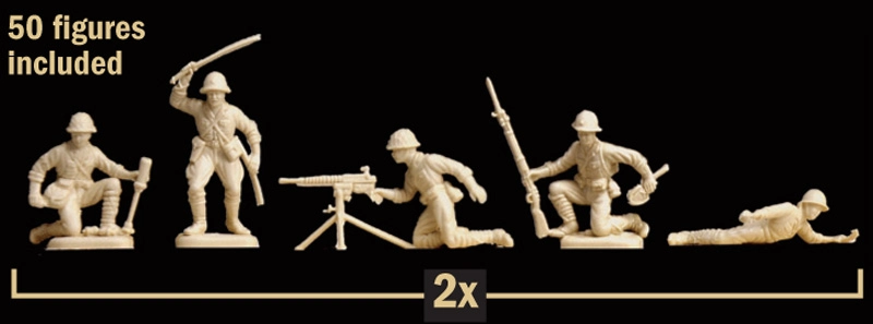 Italeri figúrky – WWII JAPANASE INFANTRY (1:72)