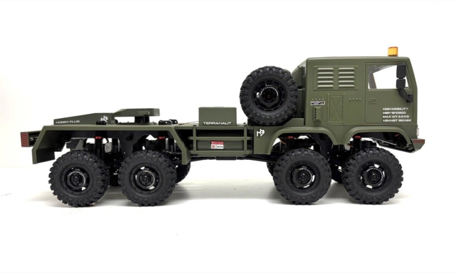 Mini Crawler Hobby Plus / Absima CR-18P 8x8 Terranaut 1:18 RTR - zelený