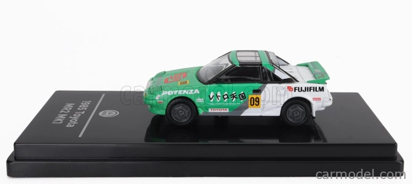 Paragon-models Toyota Mr2 Mki N 09 Aw11 Fujifilm Lhd 1995 1:64 Zelená Bílá