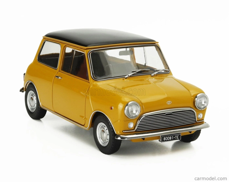 Mitica-diecast Innocenti Mini Cooper Mk1 1966 1:18 Ochra Black