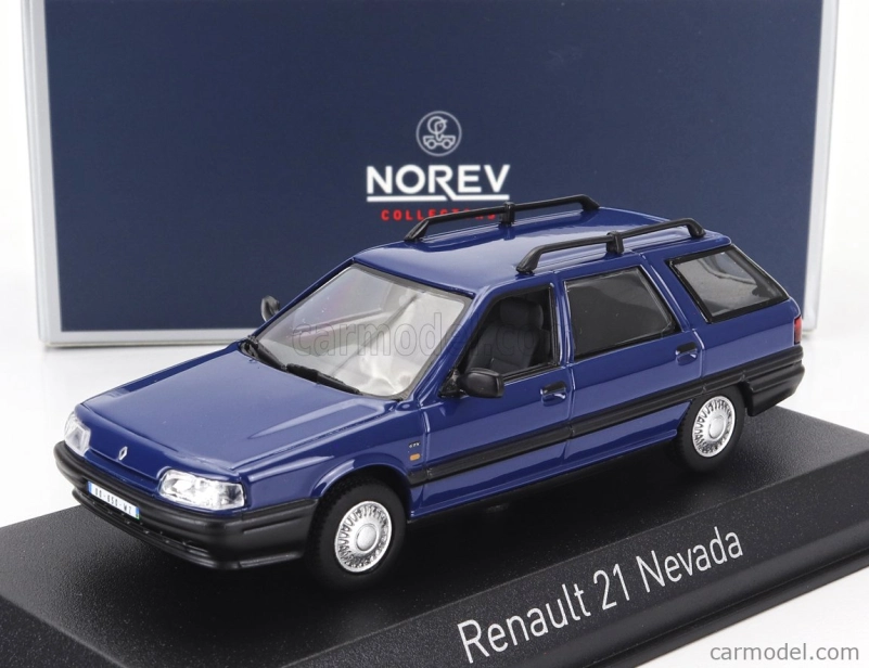 Norev Renault R21 Nevada Sw Station Wagon 1998 1:43 Modrá