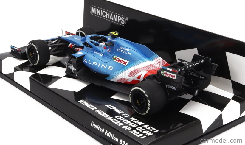 Minichamps Renault F1 A521 Renault E-tech 20b Team Alpine N 31 1:43