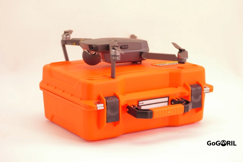Set profi kufor + výstelka pre DJI Mavic Pro, oranžová