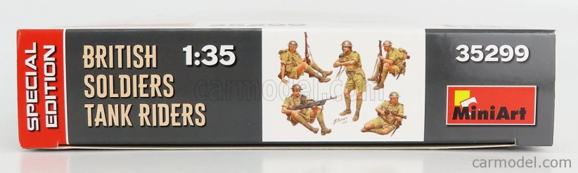 Miniart Figúrky Soldati - Britskí vojaci Vojenskí tankisti 1:35 /