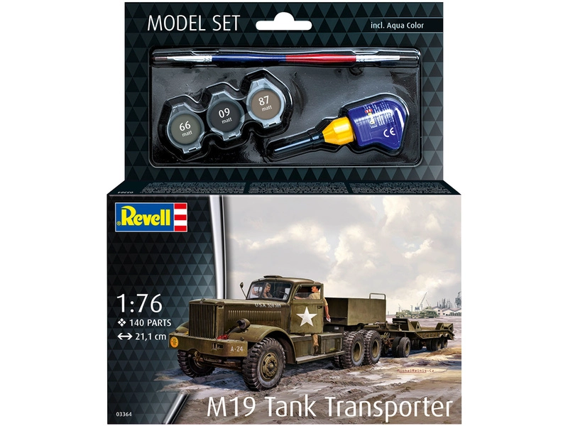Revell M19 Tank Transporter (1:76) (súprava)