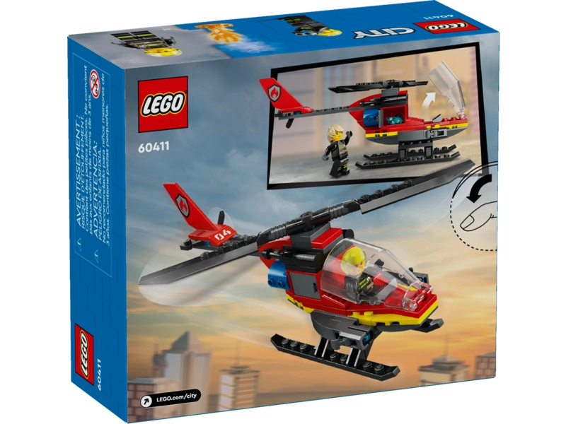 LEGO City - Hasičská záchranná helikoptéra