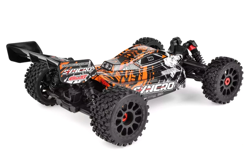RC auto SYNCRO – BUGGY 2WD 3-4S – RTR, oranžová