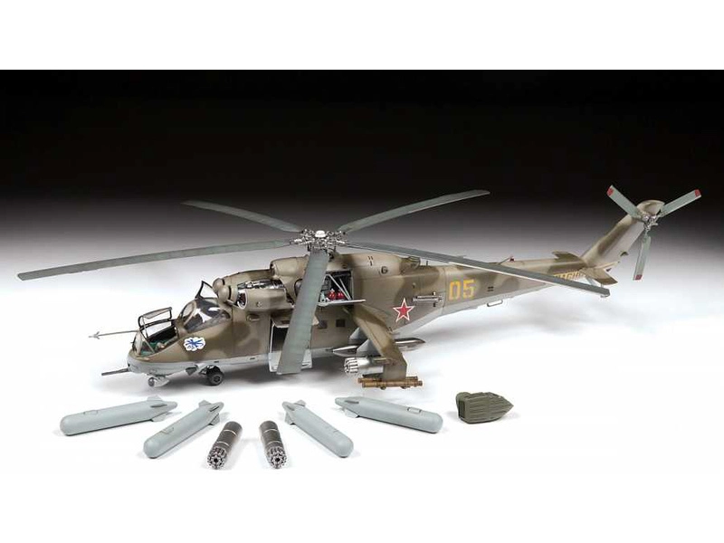 Zvezda Mil Mi-24 V/VP (1:48)