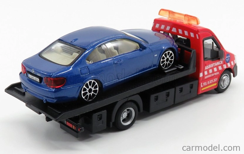 Bburago Mercedes-Benz Sprinter Soccorso Stradale + BMW 6-series 1:43