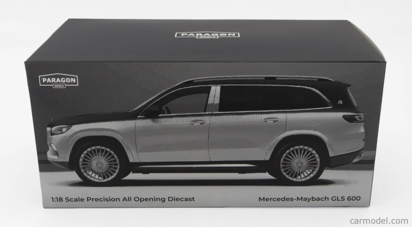 Paragon-models Mercedes benz Maybach Gls-class Gls600 4-matic (x167) 2019 1:18 Strieborný