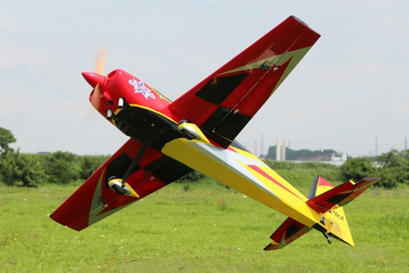 103" Slick 2600 mm 120cc žluto-červeno-čierny