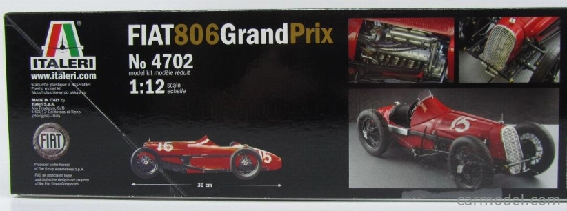 Italeri Fiat 806 Grand Prix 1927 1:12 /