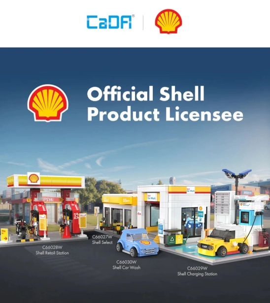 Stavebnice Čerpací stanice Shell | RCprofi.cz