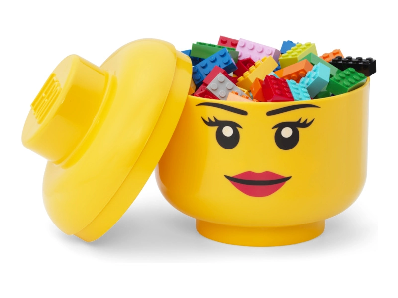 LEGO úložná hlava malá - zombie