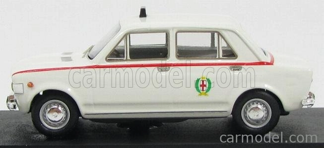 Rio-models Fiat 128 4-door Taxi Milano 1972 1:43 Bílá
