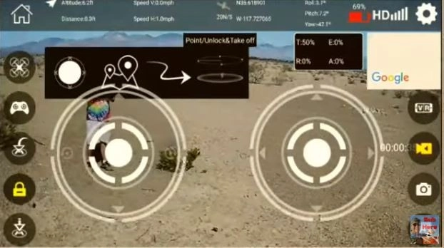Dron X198GPS brushless