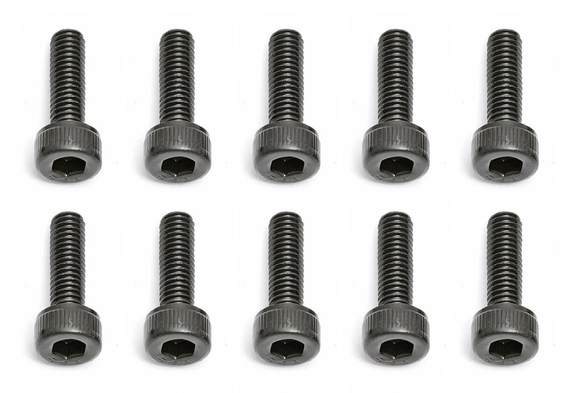 Imbusová skrutka s valcovou halvou, 3x10 mm SHCS, 10 ks