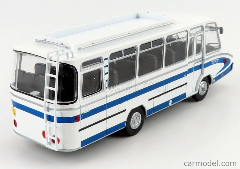 Edicola Berliet Stradair Truck Bus 1965 1:43 bielo modrá