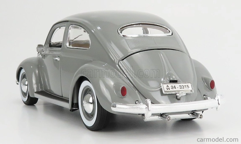 Bburago Volkswagen Käfer-Beetle 1955 1:18 strieborný