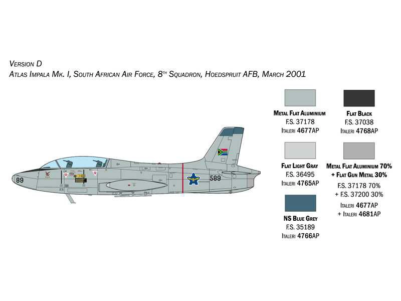 Italeri Aermacchi MB-326 (1:48)