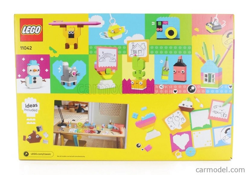 Lego príslušenstvo Lego Classic - Kreatívny Happy Box - 680 Pezzi - 680 ks Rôzne