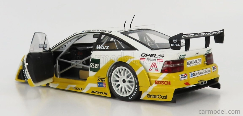 Werk83 Opel Calibra V6 4x4 Opel Team Joest N 25 Itc 1996 Alexander Wurz 1:18 bielo žltá