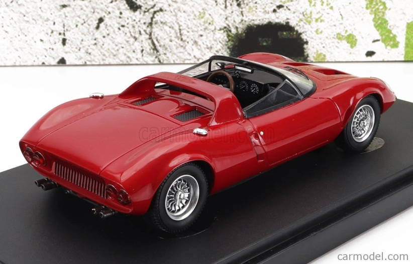 Autocult Bizzarrini Amx/3 Spider Taliansko 1971 1:43 Červená