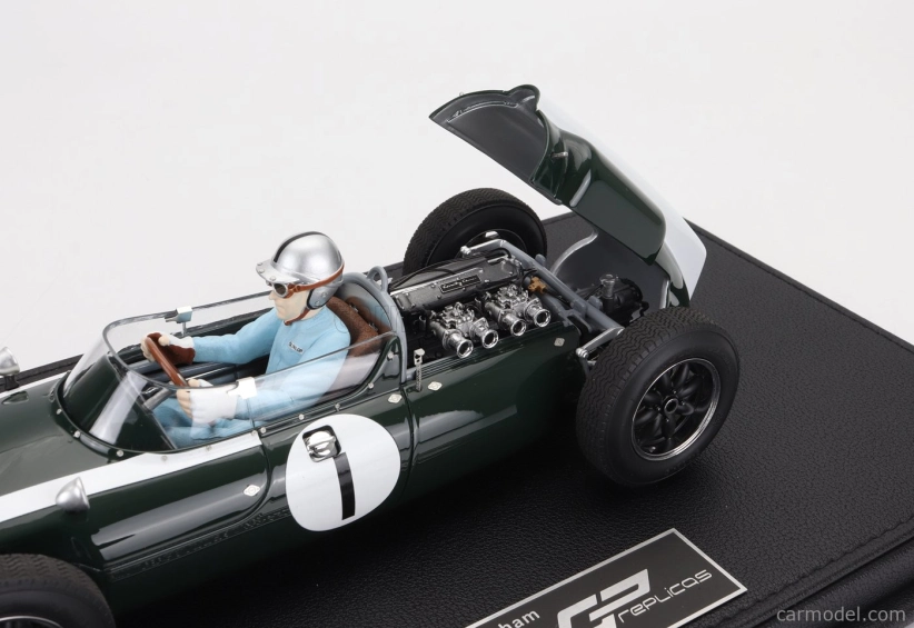 Gp-replicas Cooper F1 T53 N 1 Jack Brabham 1:18, tmavě zelená