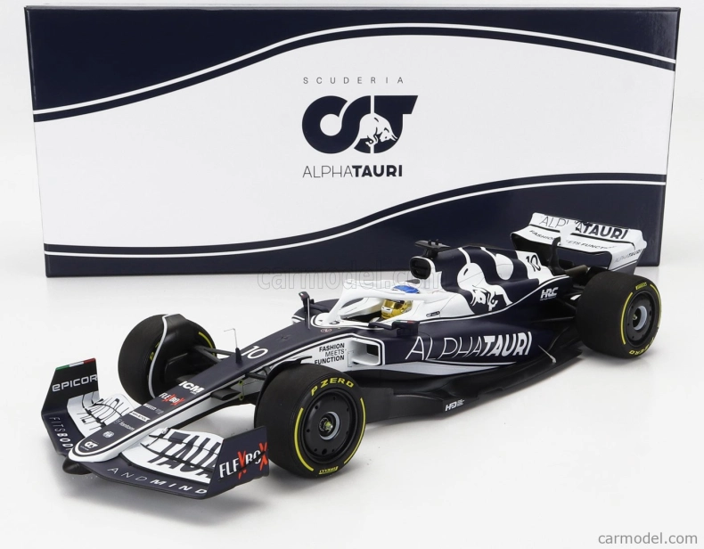 Minichamps Alpha tauri F1 At03 Honda Team Alpha Tauri N 10 1:18, bílomodrá