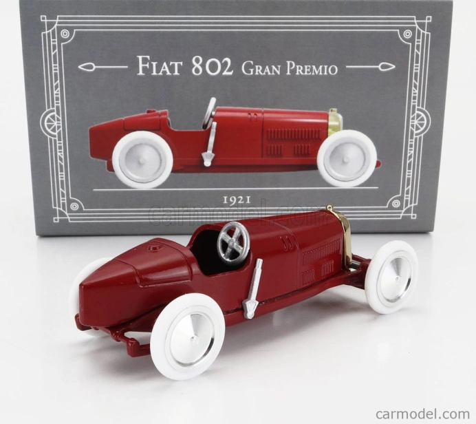 Officina-942 Fiat 802 Spider Gran Premio 1921 1:43 Červená