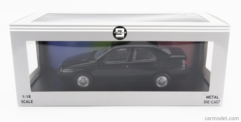 Triple9 Alfa romeo 155 1996 čierny interiér 1:18 Black Nero