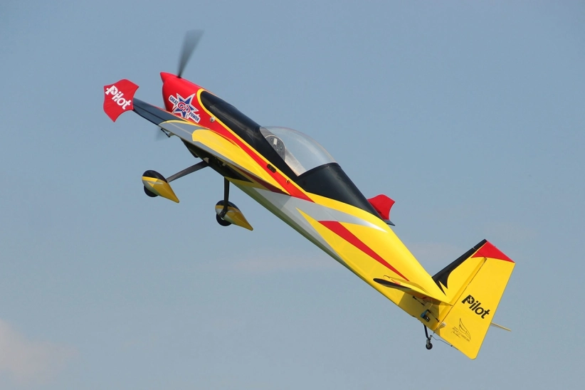103" Slick 2600 mm 120cc žluto-červeno-čierny