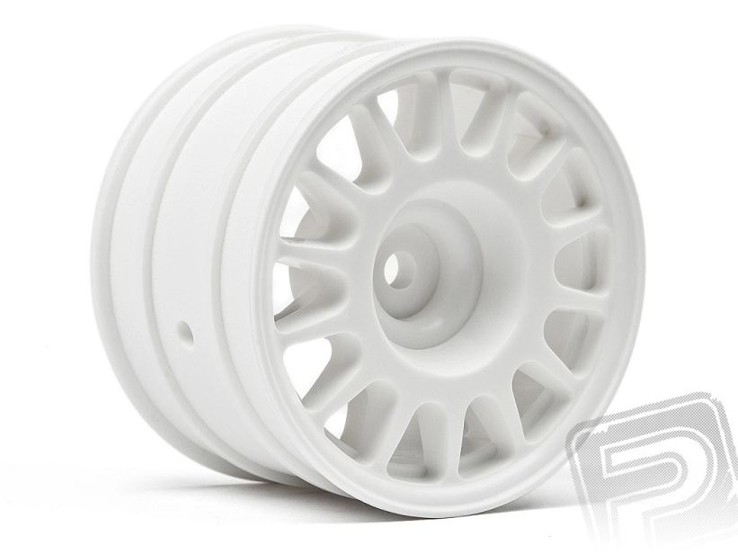 WR8 Rally Off-Road disky 48x33mm (bílé/2ks.)