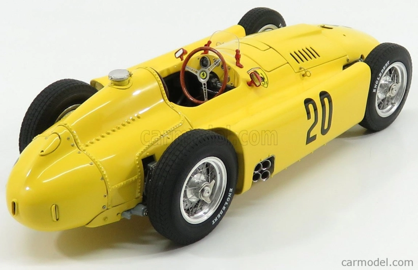 Cmc Ferrari F1 Set 2x Lancia D50 N 20 6. Gp Belgicka 1956 A.pilette + D50 N 6 Winner Gp Torino 1955 A.ascari 1:18 Červená Žltá